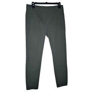 Veronica Beard Blossom Biker Pants, Luxury Core Army Green Size 6